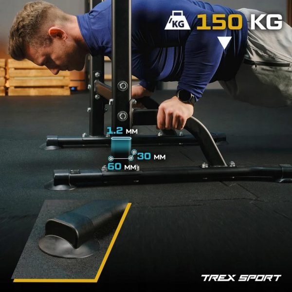Регульована штанга для підтягувань, бруси, Trex Sport TX-060PR оберіть міцність, комфорт і універсальність в одному - Зображення 5