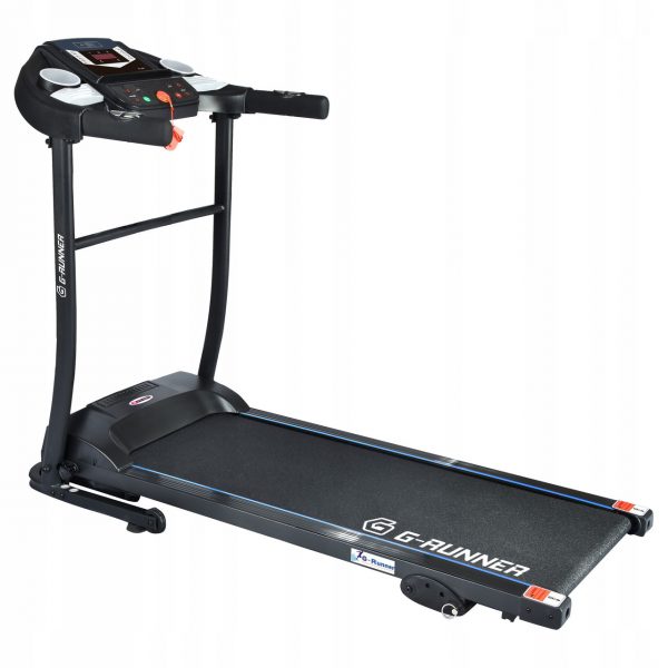 Електрична бігова доріжка для тренування з музикою G-RUNNER FIT-NET 400 AUX AUDIO