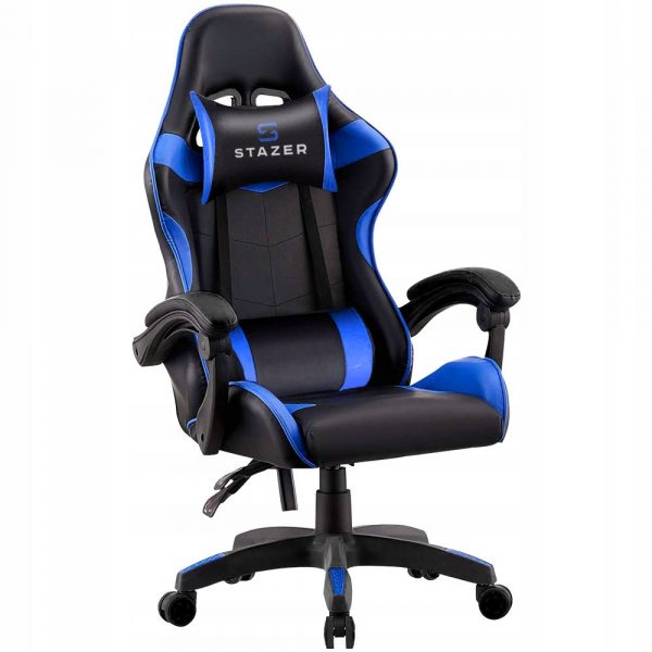 Геймерське Ігрове крісло STAZER Coliber black-blue
