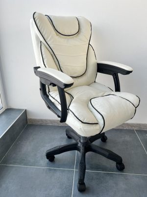 Офісне Крісло TS-128 з Екошкіри Ергономічний Комфорт для Роботи