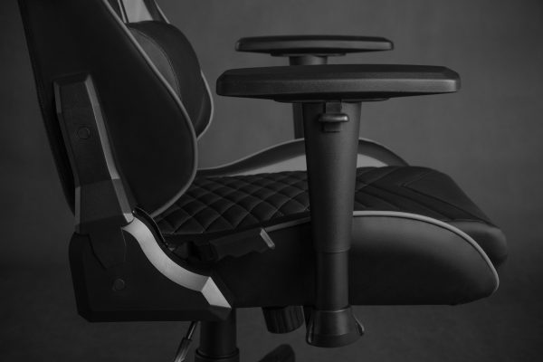 Крісло SENSE7 Spellcaster Black/Grey Стильний комфорт та підтримка для геймерів - Зображення 7