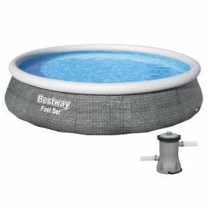 Надувний Басейн + фільтр Bestway 57376 396х84 см