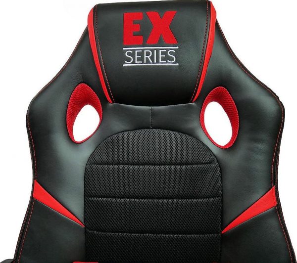 Геймерське Ігрове крісло Zenga Extreme EX Red - Зображення 5