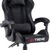 Ігрове Крісло Zenga Extreme GT Black S у Чорному Дизайні для Професійних Гравців