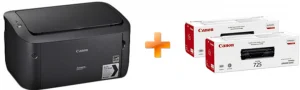 Принтер для друку вдома та офісі Лазерний принтер Canon i-SENSYS LBP6030B (8468B042AA) + 2 картриджі в комплекті