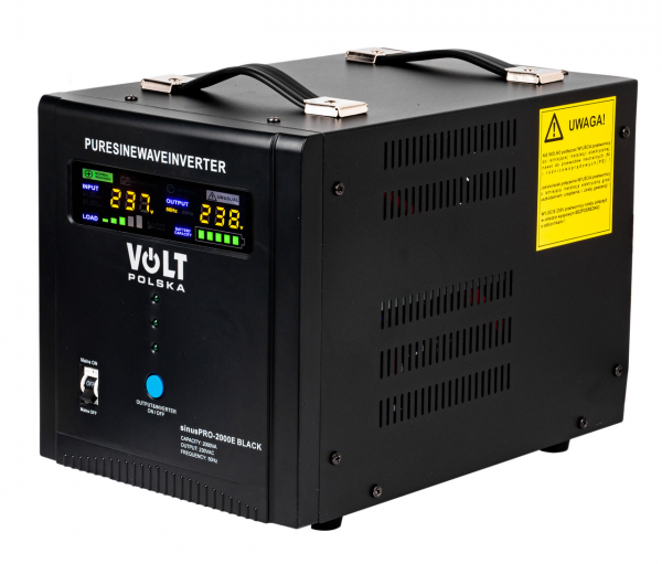 Джерело Аварійного Живлення VP SINUS PRO 2000 E 12/230V (1250/2000W)