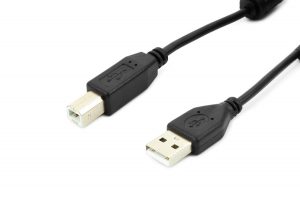Кабель для Принтера Accura USB 2.0 A/B 3м Чорний Надійний для Друку