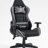 Геймерське Крісло Cobra Rebel CR205 Сіро-Чорне Сучасне для Геймінгу