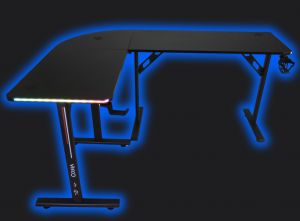 Геймерський Стіл Cobra CRF4552RGB Чорний для Ефектного Ігрового Сетапу