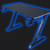 Геймерський Стіл CRF4576RGB Чорний з Стильною RGB-Підсвіткою