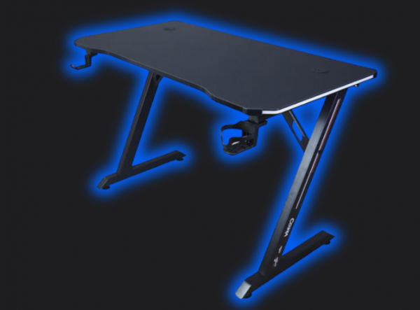 Геймерський стіл CRF4576RGB чорний