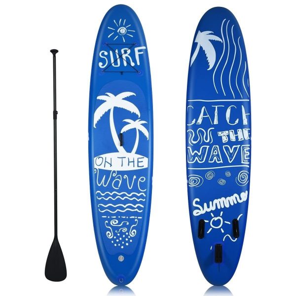 Дошка SUP Costway SP37090-M з веслом 305 см- ідеальний вибір для стабільності та комфорту на воді - Зображення 5