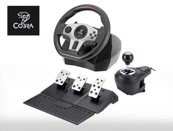 Ігрове Кермо Cobra GT900 Pro Rally для PS4/PS3/Xbox One/Switch з Високою Точністю - Зображення 3