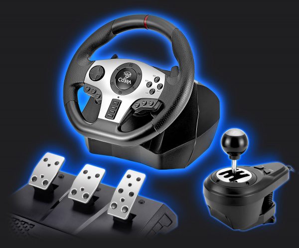 Ігрове Кермо Cobra GT900 Pro Rally для PS4/PS3/Xbox One/Switch з Високою Точністю - Зображення 2