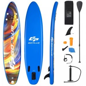 SUP Дошка Costway SP37442-L 335см з Веслом для Енергійного Відпочинку та Активних Пригод