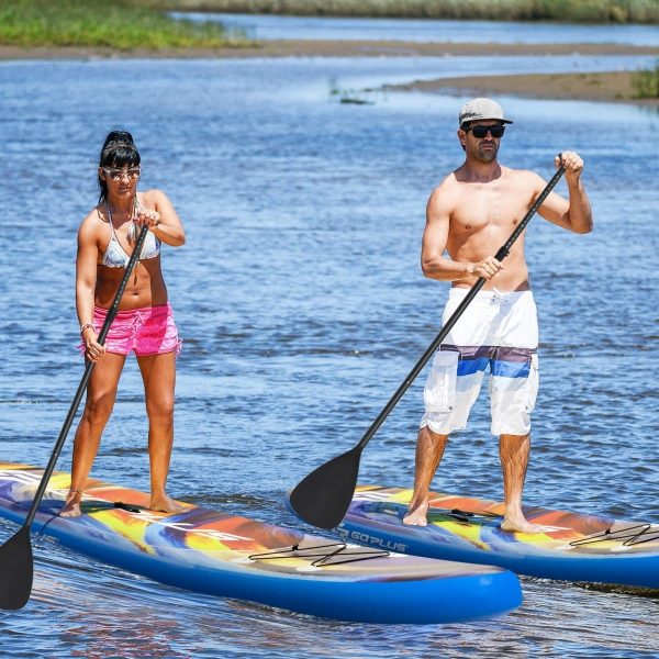Дошка SUP Costway SP37442-L з веслом 335 см-ідеальний вибір для активного відпочинку на воді та пригод - Зображення 5