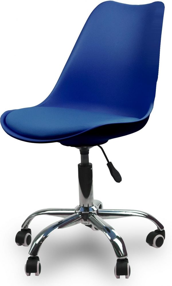 Комфортне і стильне офісне Крісло Chiccot blue - Зображення 3