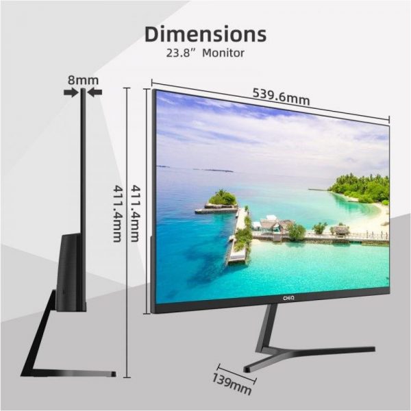 Монітор CHiQ 24F650 24" FHD IPS 100 Гц + FreeSync — Якість та Продуктивність у Компактному Форматі - Зображення 5