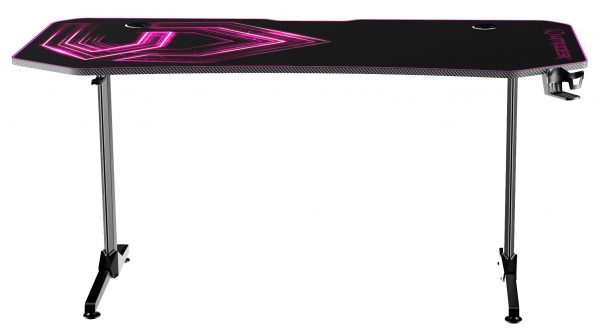 Ігровий комп'ютерний стіл ULTRADESK FRAG Xxl Pink 160x75 см - Зображення 8