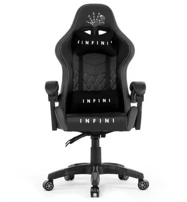 Геймерське Чорне ігрове крісло Infini Five - Зображення 3