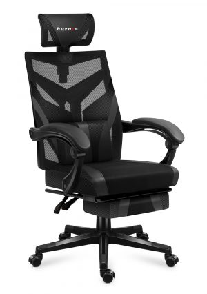 Високопродуктивне Геймерське Крісло HUZARO COMBAT 5.0 Black для Максимального Комфорту