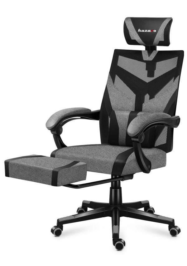 Геймерське Ігрове крісло Huzaro Combat 5.0 Grey - Зображення 5