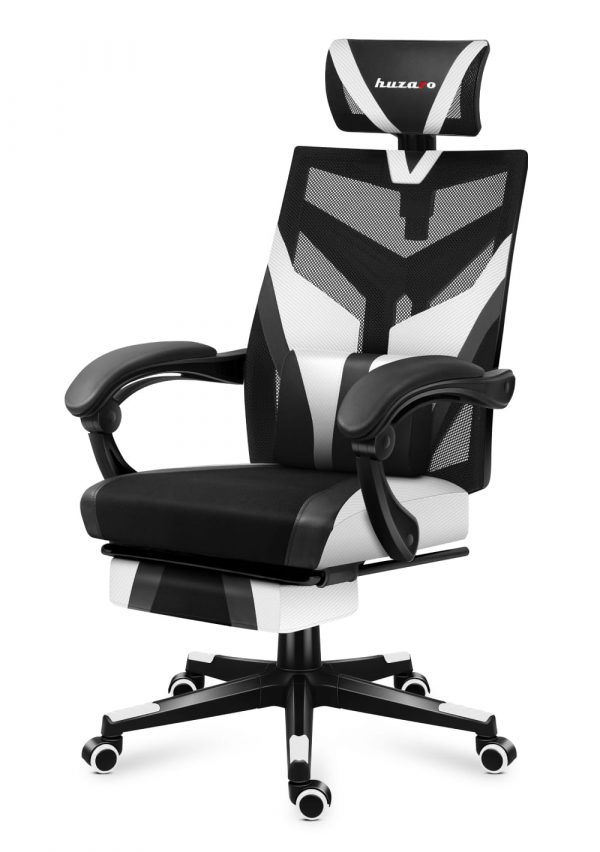 Геймерське Ігрове крісло Huzaro Combat 5.0 White - Зображення 3