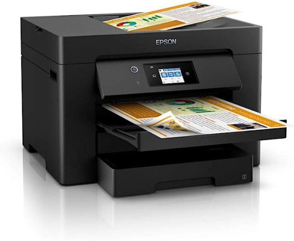 Принтер для друку вдома та офісі БФП Epson WorkForce WF-7830DTWF A3 WiFi (C11CH68403) - Зображення 4
