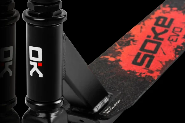 Скутер SOKE EVO червоний - Зображення 2