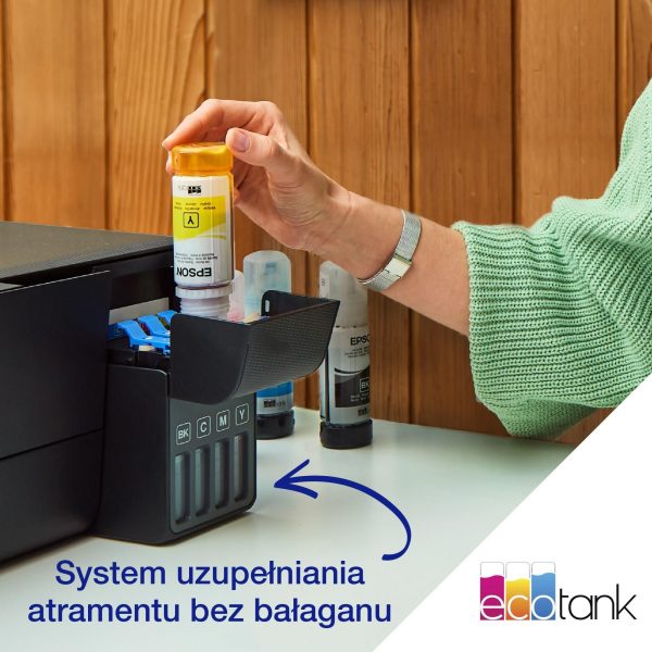 Принтер для друку вдома та офісі БФП Epson EcoTank L3280 A4 (C11CJ66426) WiFi Black - Зображення 7