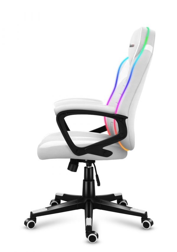 Геймерське Ігрове крісло Huzaro Force 2.5 RGB White Mesh - Зображення 5