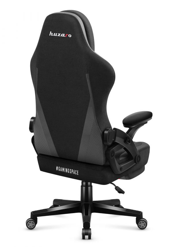 Ігрове Крісло Huzaro Force 4.6 Carbon у Вугільному Стилі для Справжніх Геймерів - Зображення 2