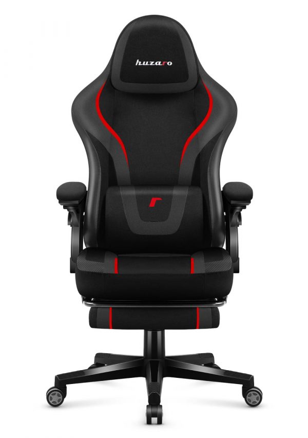 Ігрове Крісло Huzaro Force 4.6 Carbon у Вугільному Стилі для Справжніх Геймерів - Зображення 4