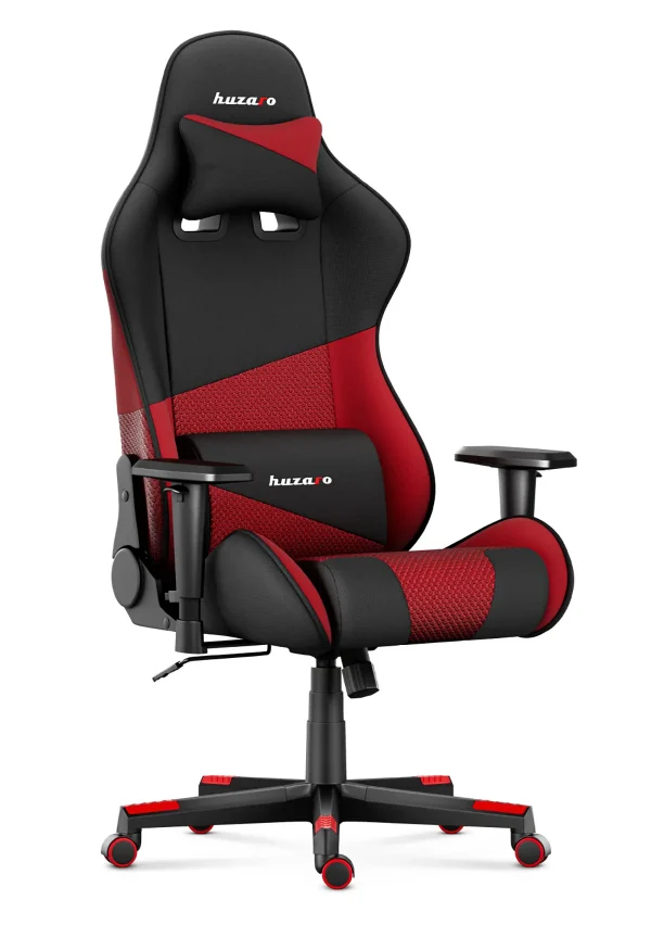 Геймерське Ігрове крісло HUZARO FORCE 6.2 Red Mesh