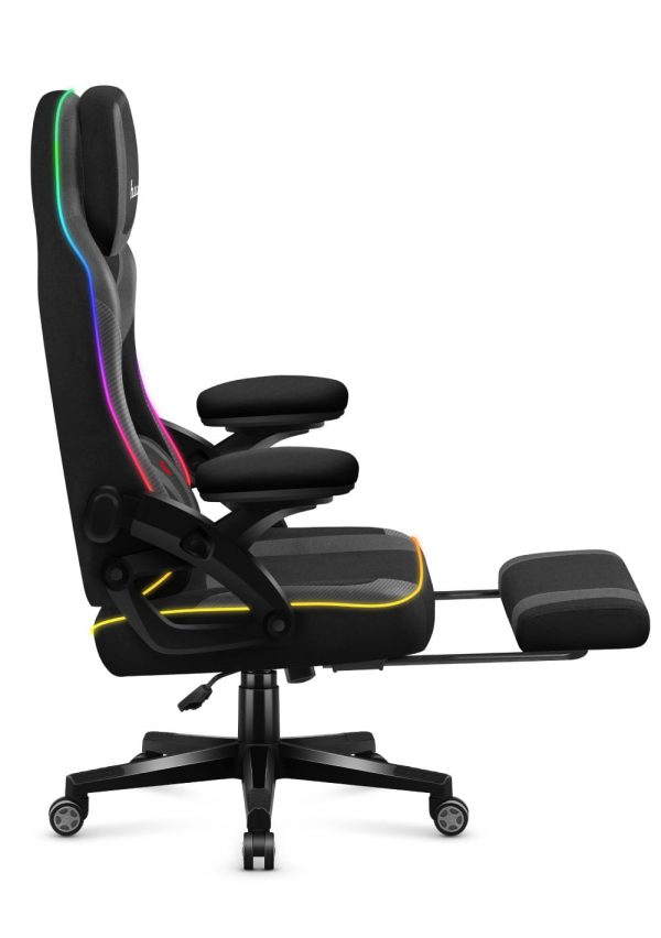 Геймерське Ігрове крісло Huzaro Force 4.6 Black RGB Smart - Зображення 4