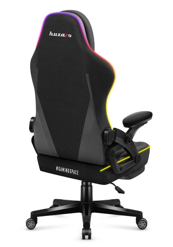 Геймерське Ігрове крісло Huzaro Force 4.6 Black RGB Smart - Зображення 2