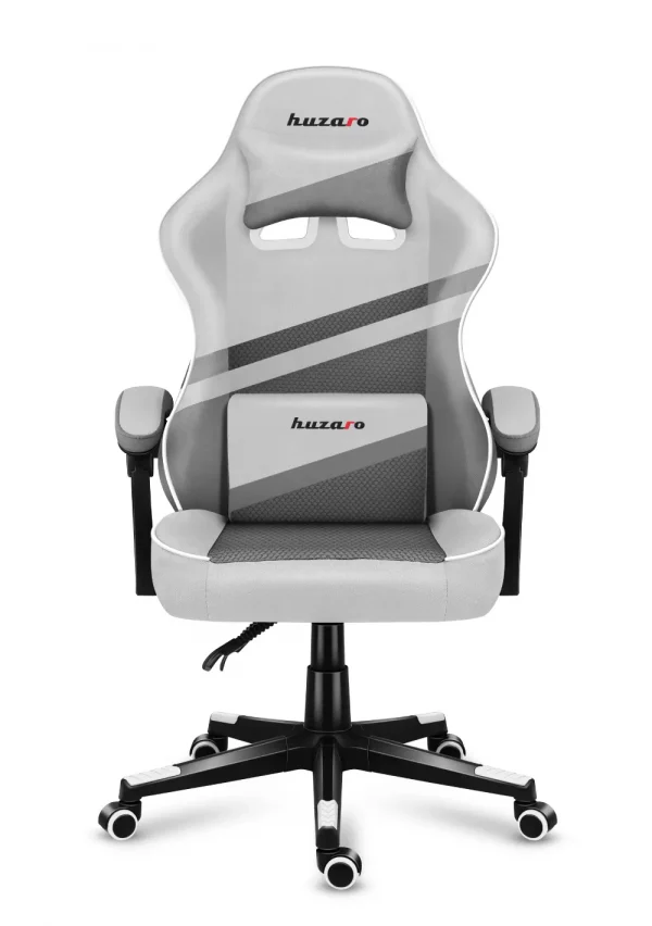 Геймерське Ігрове крісло HUZARO FORCE 4.4 White Mesh - Зображення 2