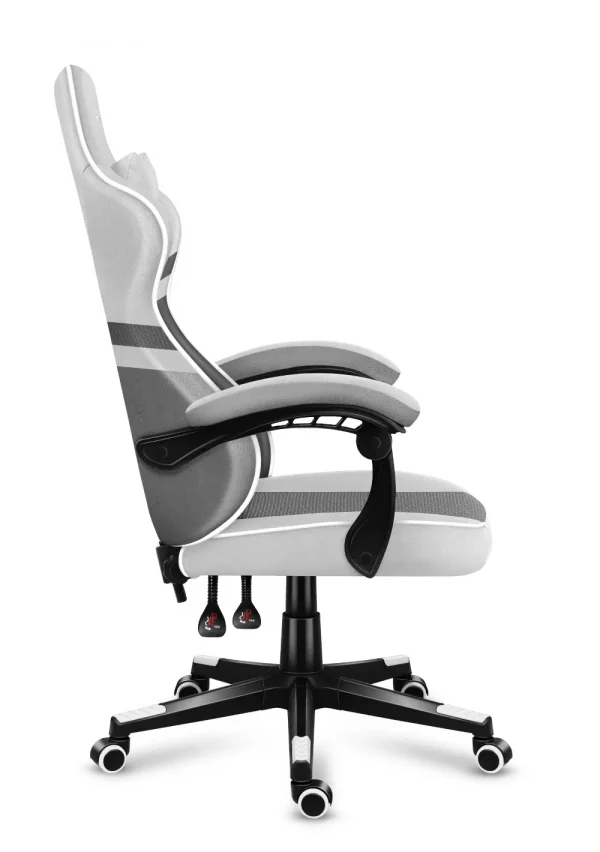 Геймерське Ігрове крісло HUZARO FORCE 4.4 White Mesh - Зображення 5