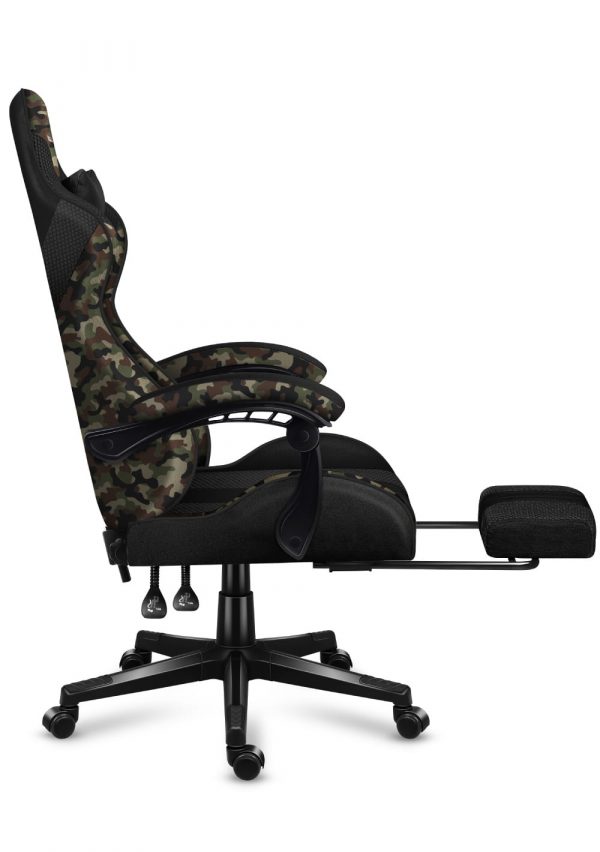 Ігрове Крісло Huzaro Force 4.7 Camo Mesh із Дихаючою Сіткою та Камуфляжним Дизайном - Зображення 3
