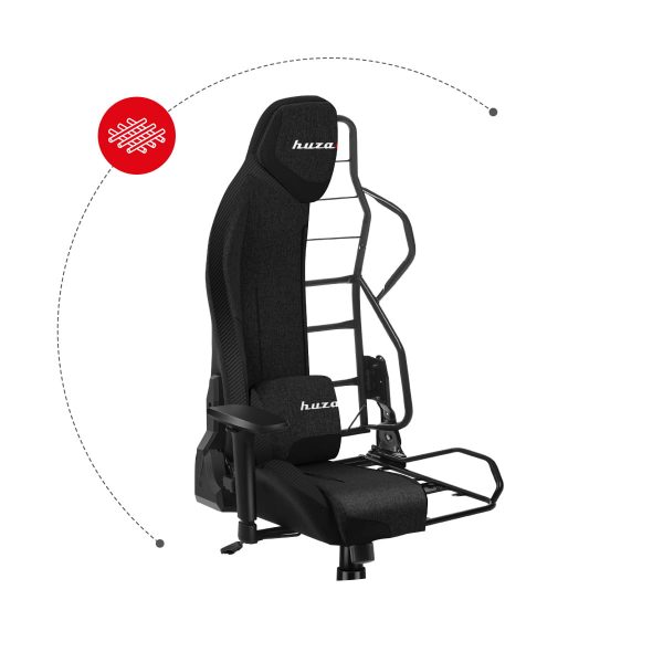 Геймерське Ігрове крісло HUZARO FORCE 7.9 Black Mesh - Зображення 5