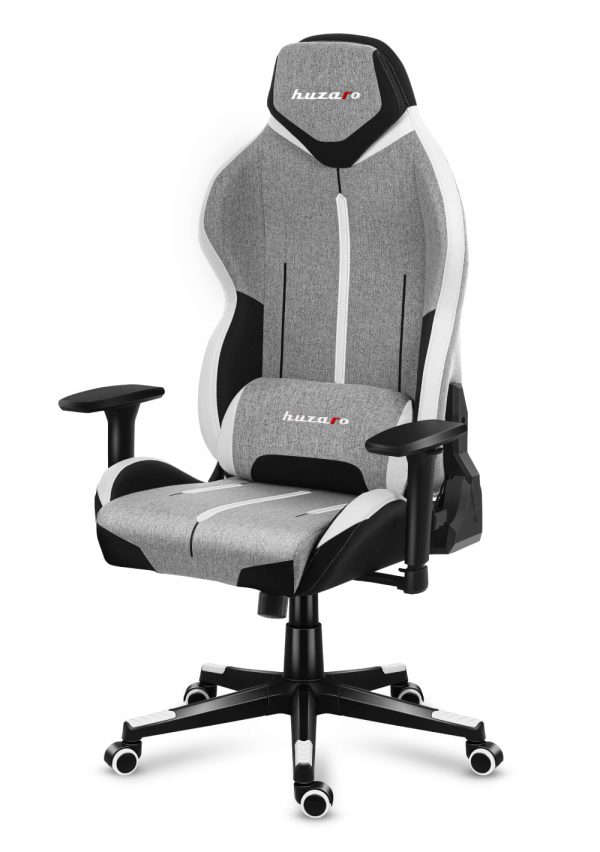 Геймерське Ігрове крісло HUZARO FORCE 7.9 Grey Стильний дизайн - Зображення 4