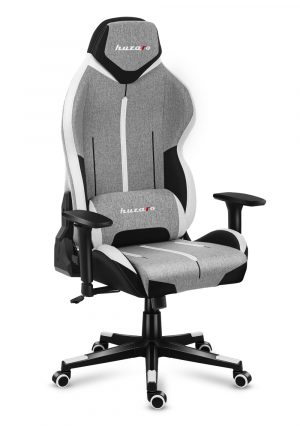 Геймерське Крісло Huzaro Force 7.9 Grey з Елегантним Дизайном та Покращеною Спинкою