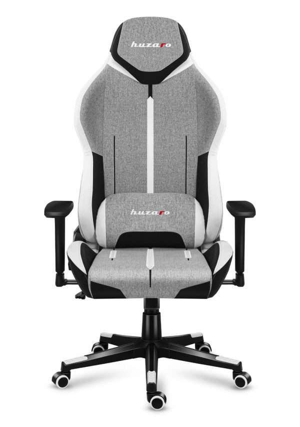 Геймерське Ігрове крісло HUZARO FORCE 7.9 Grey Стильний дизайн - Зображення 2