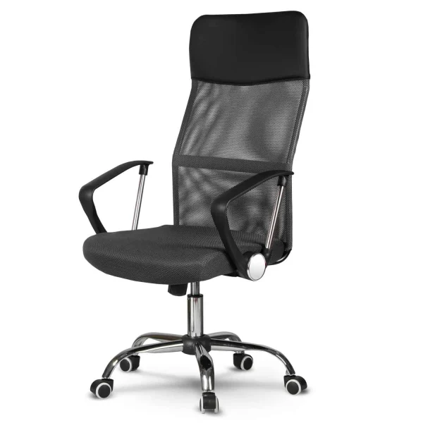 Офісне крісло Sofatel Sydney Micro Mesh темно-сіре - Зображення 3