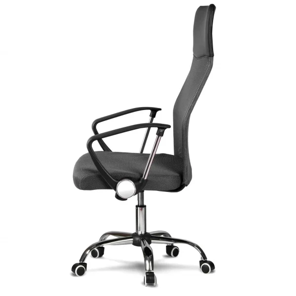 Офісне крісло Sofatel Sydney Micro Mesh темно-сіре - Зображення 4