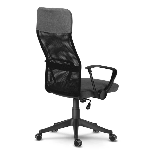 Офісне крісло з мікросітки  Sofatel Sydney micro mesh темно-сіре - Зображення 5