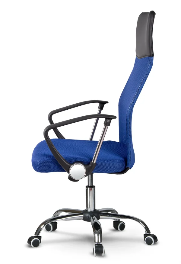 Офісне крісло з мікросітки Sofatel Sydney micro mesh синє - Зображення 4