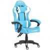Ігрове Крісло Gamer Extreme ENZO Blue White Сучасний Стиль і Комфорт для Перемог