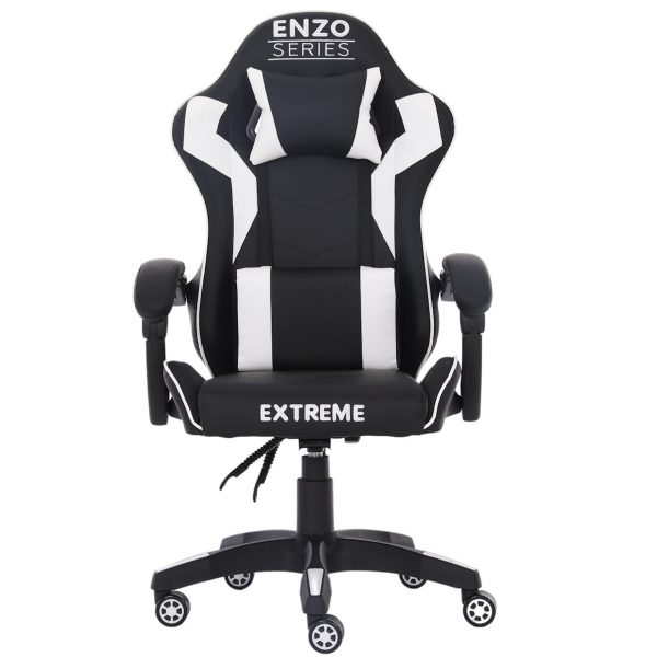 Ігрове крісло  Gamer Extreme ENZO White Максимальний комфорт для справжніх геймерів