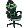 Ігрове Крісло INFINI ESPACE Чорно-Зелене з Ергономічною Формою та Свіжим Стилем